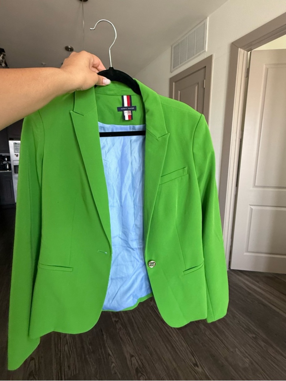 Tommy Hilfiger Lime Green Women's Blazer